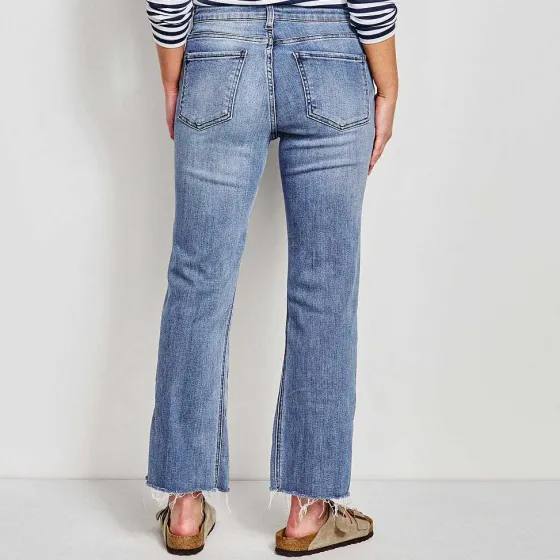 Orvis Pants|Kut From The Kloth® Kelsey Cropped Flare Jeans Light Indigo Hirise