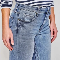 Orvis Pants|Kut From The Kloth® Kelsey Cropped Flare Jeans Light Indigo Hirise