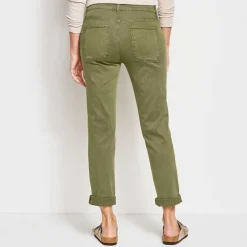 Orvis Pants|Kut From The Kloth® Stretch Twill Catherine Boyfriend Ankle—Exclusive Loden
