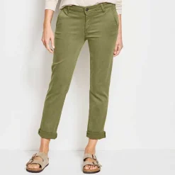 Orvis Pants|Kut From The Kloth® Stretch Twill Catherine Boyfriend Ankle—Exclusive Loden