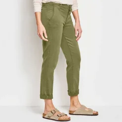 Orvis Pants|Kut From The Kloth® Stretch Twill Catherine Boyfriend Ankle—Exclusive Loden