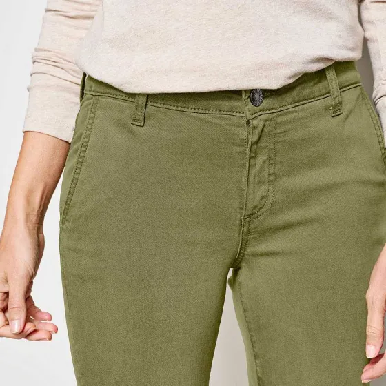 Orvis Pants|Kut From The Kloth® Stretch Twill Catherine Boyfriend Ankle—Exclusive Loden