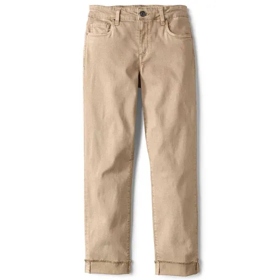 Orvis Pants|Kut From The Kloth® Stretch Twill Amy Crop Desert Khaki Exclusive