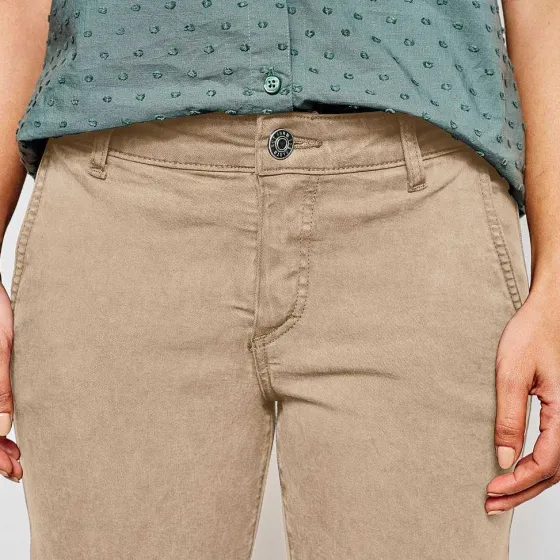 Orvis Shorts|Kut From The Kloth® Stretch Twill Catherine Boyfriend 7" Shorts Desert Khaki