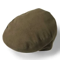 Orvis Hats|Laksen Moleskin Flat Cap Loden