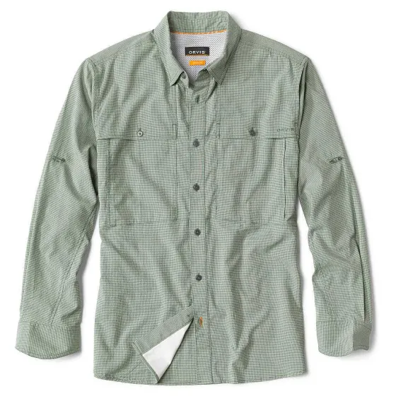 Orvis Shirts|Long-Sleeved Open Air Casting Shirt Forest/Surf
