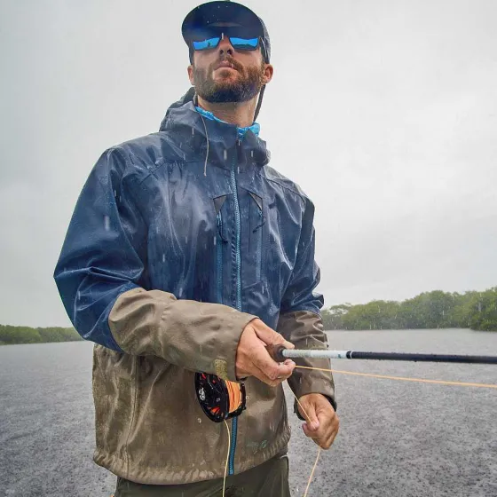 Orvis Jackets|Men'S Pro Fishing Jacket Ink/Brindle