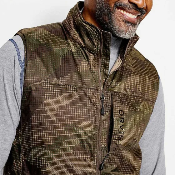 Orvis Vests|Men'S Pro Insulated Vest Shadow Camo
