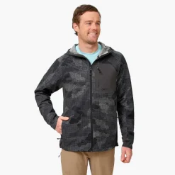 Orvis Jackets|Men'S Pro Lt Softshell Hoodie Shadow Camo