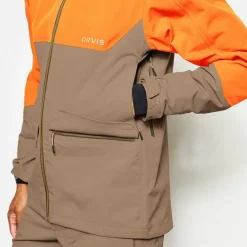 Orvis Jackets|Men'S Pro Toughshell Jacket Blaze Armadillo