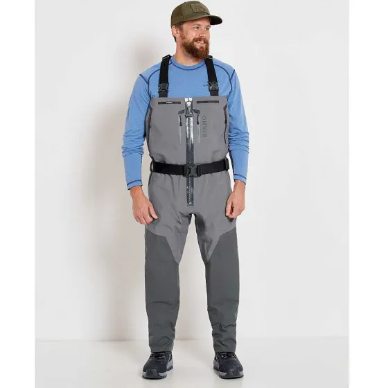 Orvis Waders|Men'S Pro Zipper Waders Shadow