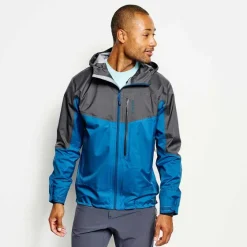 Orvis Jackets|Men'S Ultralight Wading Jacket Lake Blue