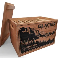 Orvis Fireplace & Hearth|National Parks Fatwood Wooden Crate