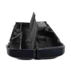 Orvis Field Bags & Luggage|Negrini Lux Universal Shotgun Travel Case Navy Blue