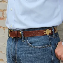 Orvis Belts|No. 1 Surcingle Belt Brown
