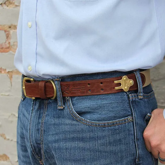 Orvis Belts|No. 1 Surcingle Belt Brown