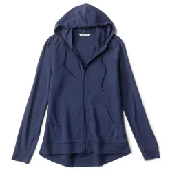Orvis Sweatshirts|Odyssey High-And-Low Full-Zip Hoodie Blue Moon