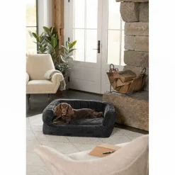 Orvis Recoveryzone® Dog Beds| Memory Foam Couch Dog Bed Slate