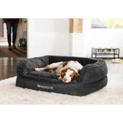 Orvis Recoveryzone® Dog Beds| Memory Foam Couch Dog Bed Slate