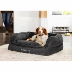 Orvis Recoveryzone® Dog Beds| Memory Foam Couch Dog Bed Slate