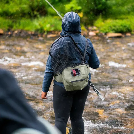 Orvis Nets| Wide-Mouth Guide Net Blackout