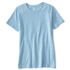 Orvis Shirts|Perfect True Crew Short-Sleeved Tee Cloud Blue Heather