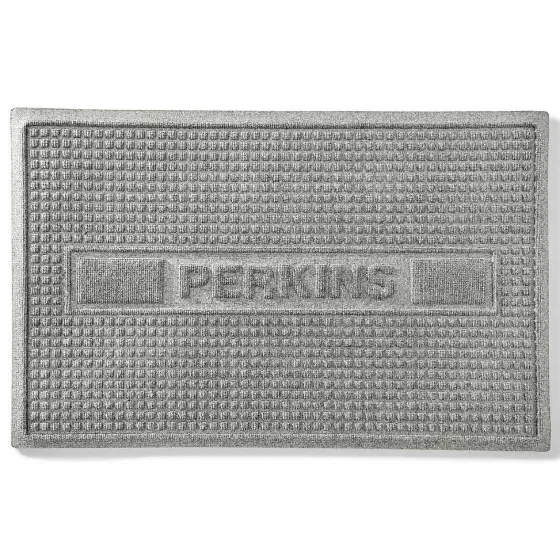 Orvis Water Trapper Mats|Personalized Recycled Water Trapper® Grid Doormat Gray