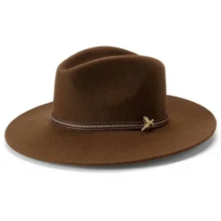 Orvis Hats|Pheasant Creek Wool Felt Hat Brown