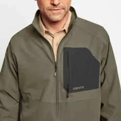 Orvis Jackets|Pro Lt Softshell Pullover Camouflage