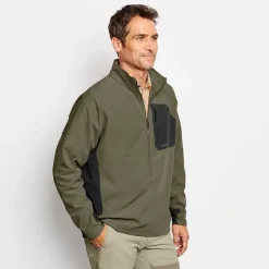 Orvis Jackets|Pro Lt Softshell Pullover Camouflage