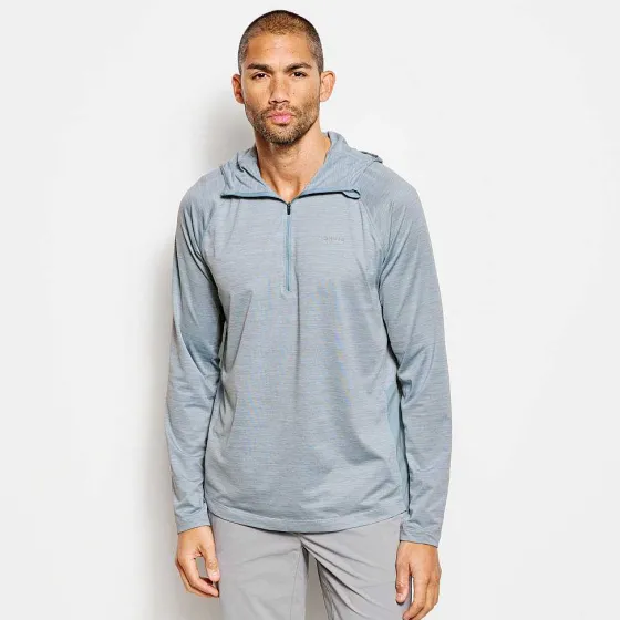 Orvis Shirts|Pro Sun Hoodie Blue Fog/Titanium