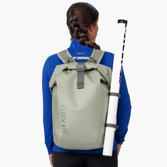 Orvis Travel|Pro Waterproof Roll Top Backpack 20L Cloudburst