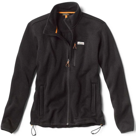Orvis Jackets|R65 Sweater Fleece Jacket Black