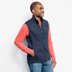 Orvis Vests|R65 Sweater Fleece Vest Ink