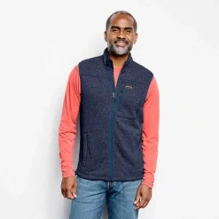 Orvis Vests|R65 Sweater Fleece Vest Ink
