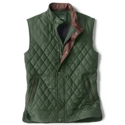 Orvis Jackets|Rt7 Quilted Vest Dark Pine