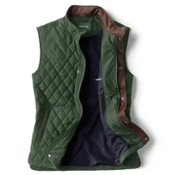 Orvis Jackets|Rt7 Quilted Vest Dark Pine