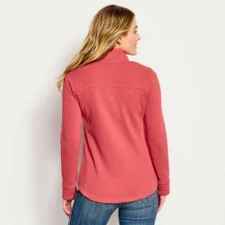 Orvis Sweatshirts|Signature Print-Trim Sweatshirt Sea Glass