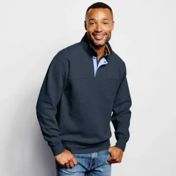 Orvis Sweatshirts|Signature Quarter-Zip Sweatshirt Dark Navy