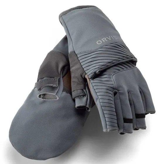 Orvis Gloves|Softshell Convertible Mitts