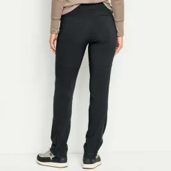 Orvis Pants|Softshell Natural Fit Straight-Leg Pants Black