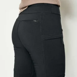 Orvis Pants|Softshell Natural Fit Straight-Leg Pants Black