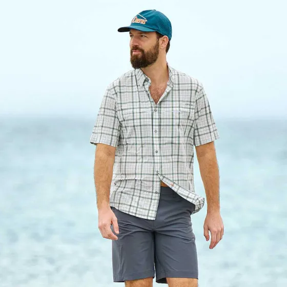 Orvis Shirts|Stonefly Stretch Short-Sleeved Shirt Fern
