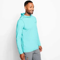 Orvis Shirts|Sun Defense Long-Sleeved Hoodie Fresh Air