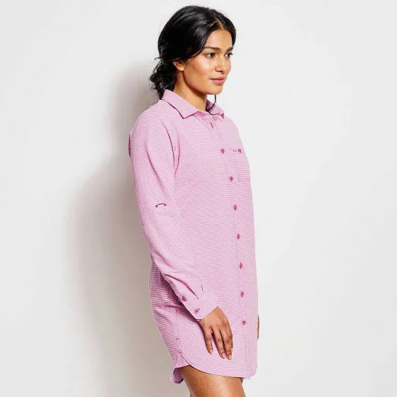Orvis Shirts|Surf Cast Tunic Punch Stripe
