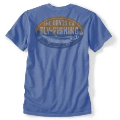 Orvis Shirts|Tarpon Wave Tee Cool Blue