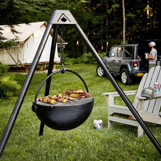 Orvis Fireplace & Hearth|The Dude Streamside Cowboy Cauldron