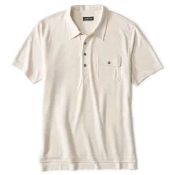 Orvis Shirts|Three Forks Utility Polo Shirt Snow