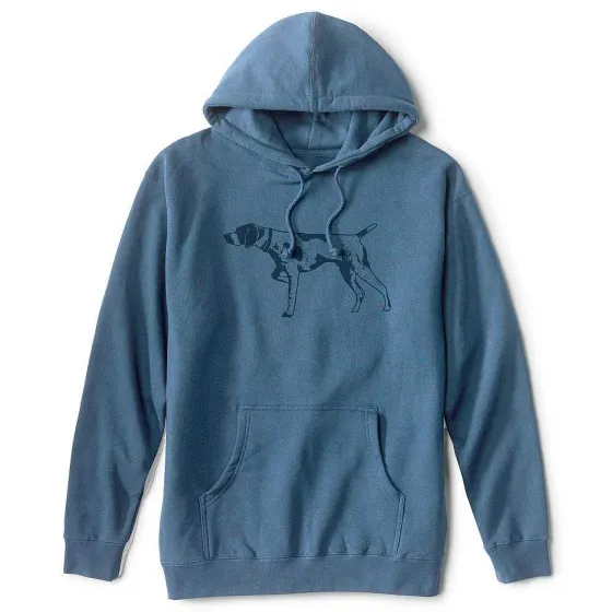 Orvis Sweatshirts|Tonal Pointer Hoodie Storm Blue