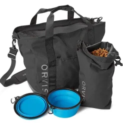 Orvis Travel Accessories|Tough Trail® Chuckwagon Dog Tote Asphalt